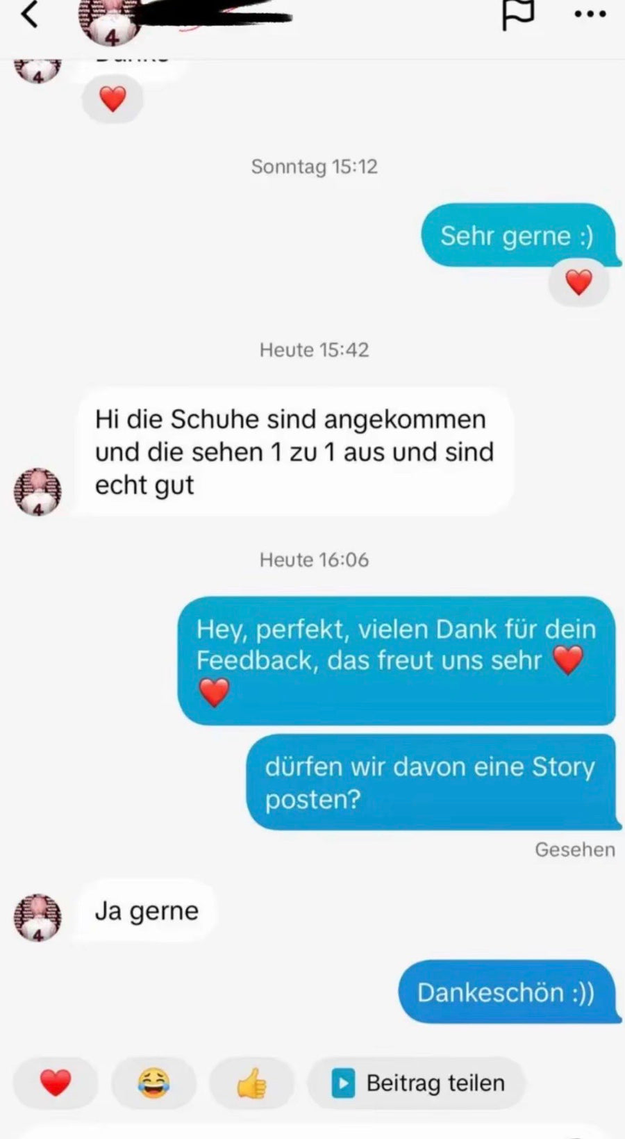 Kundenfeedback