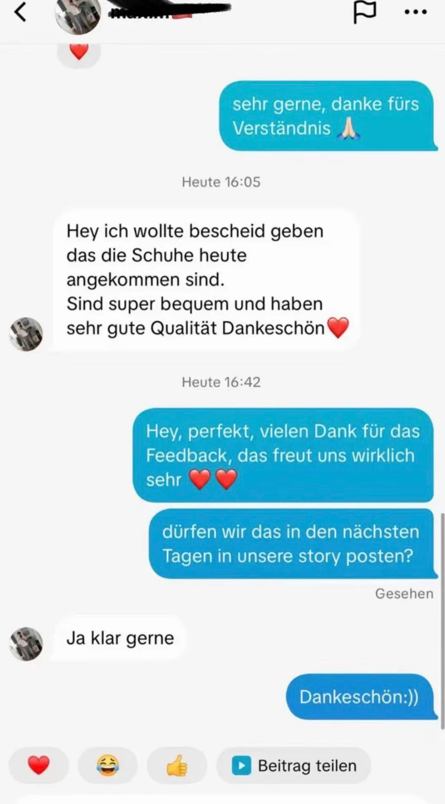 Kundenfeedback