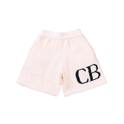 "CB" Shorts Beige