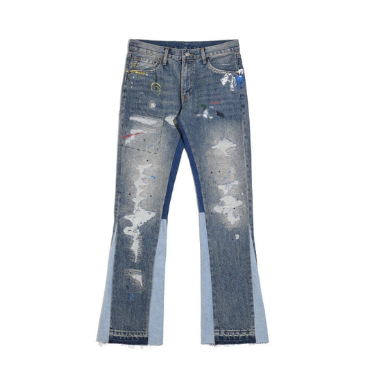 *Wavy*- Flared Denim