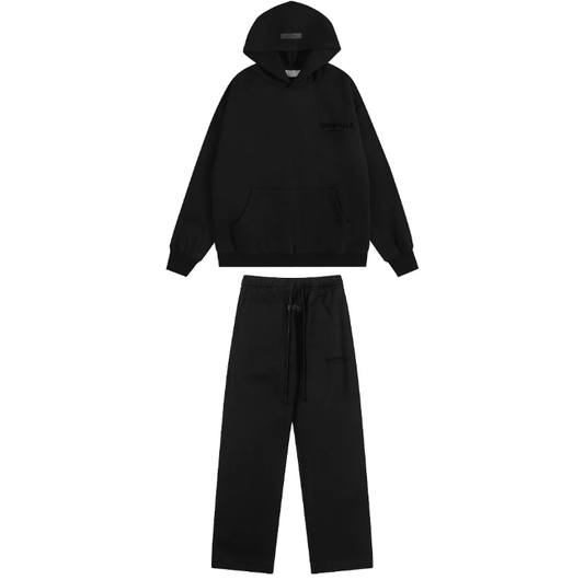 Essence Relaxed Black Tracksuit