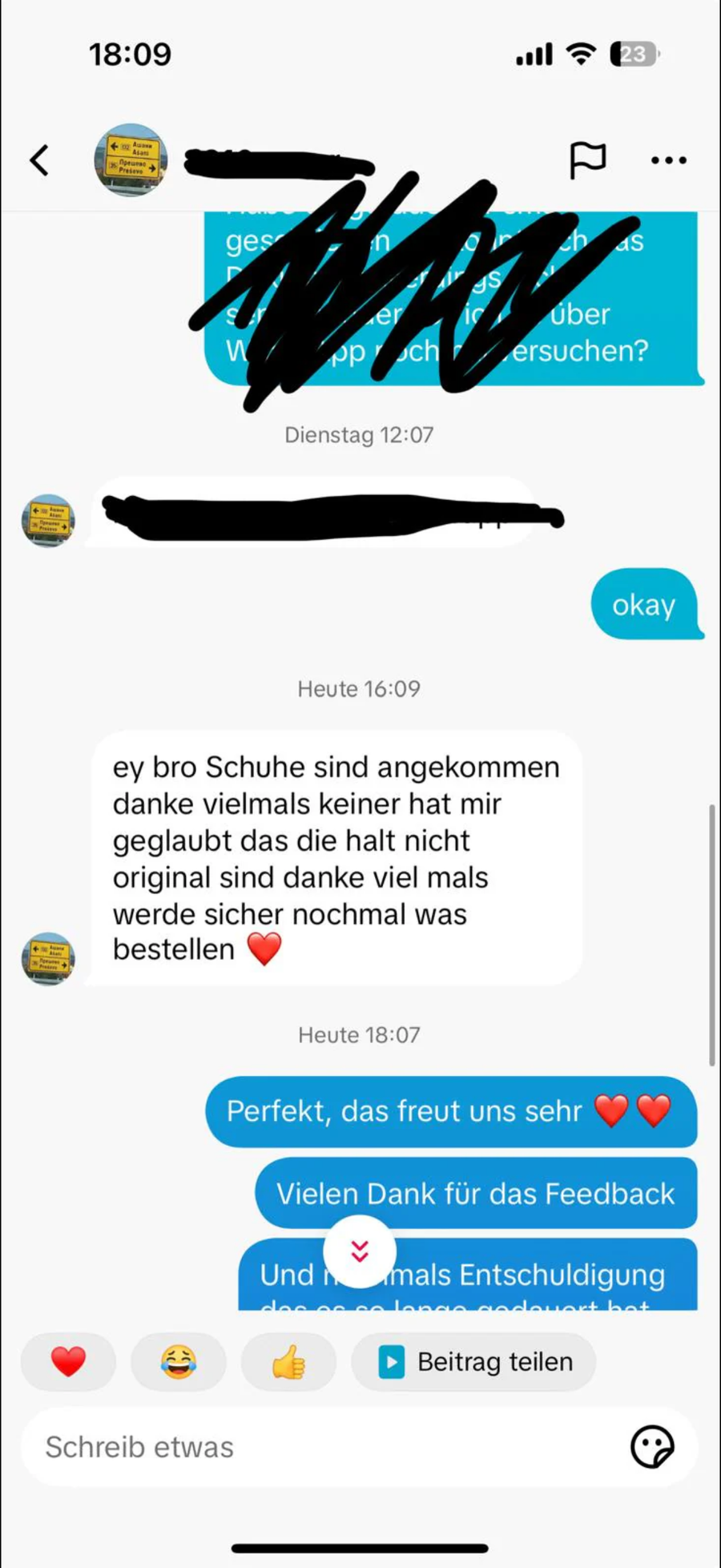 Kundenfeedback