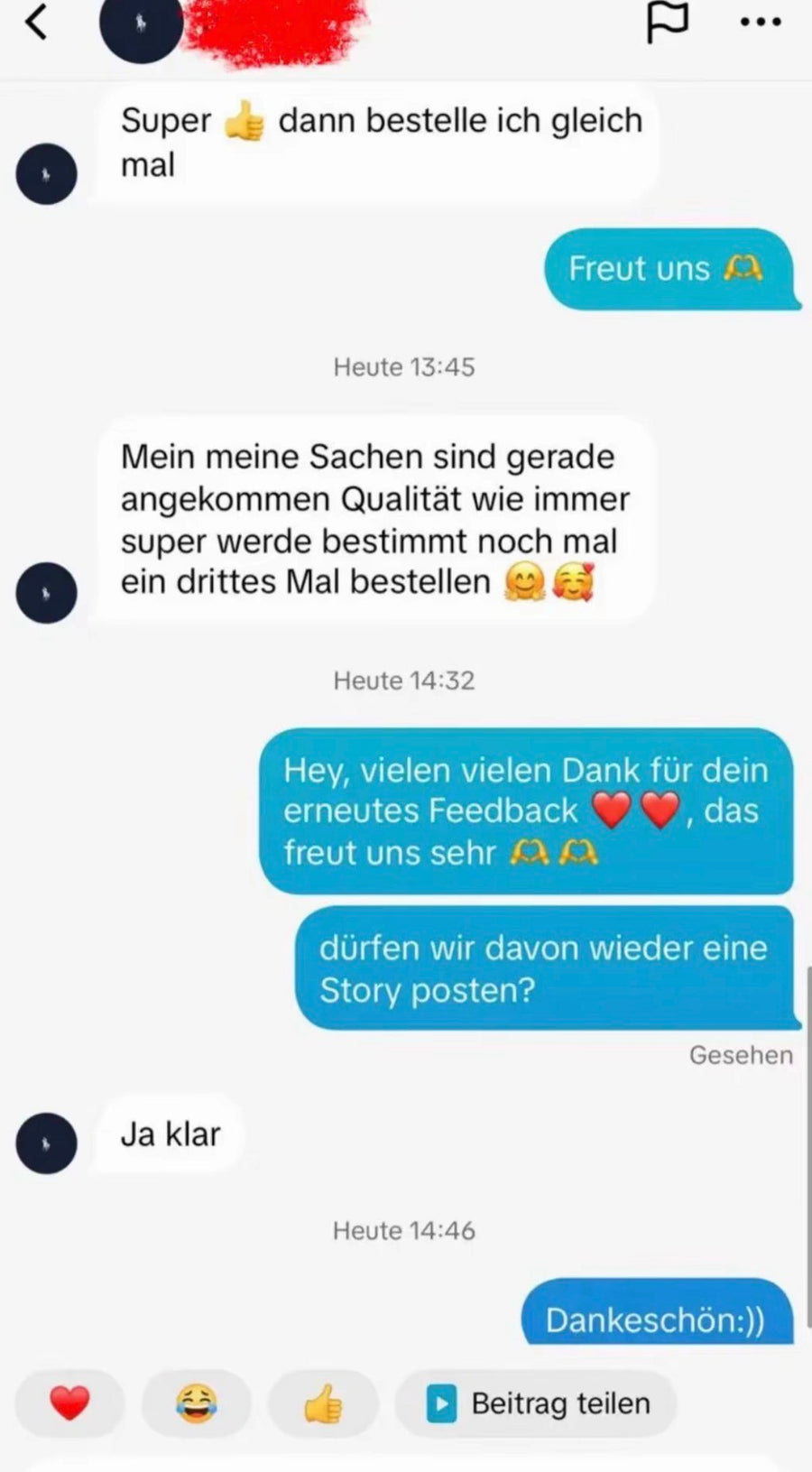 Kundenfeedback